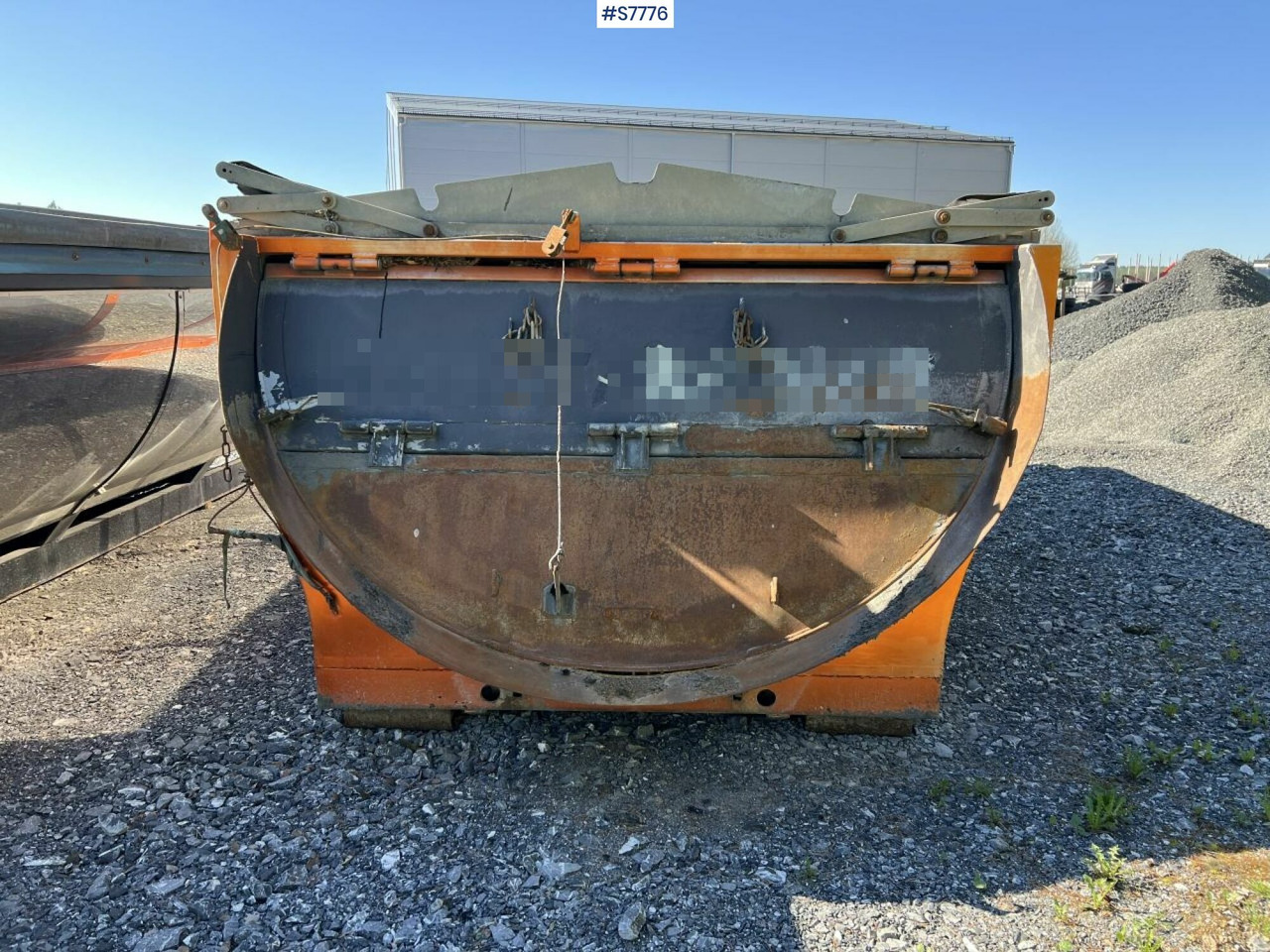 Roll-off container Balticum Frinab LV-13,5 Asphalt flatbed: picture 20