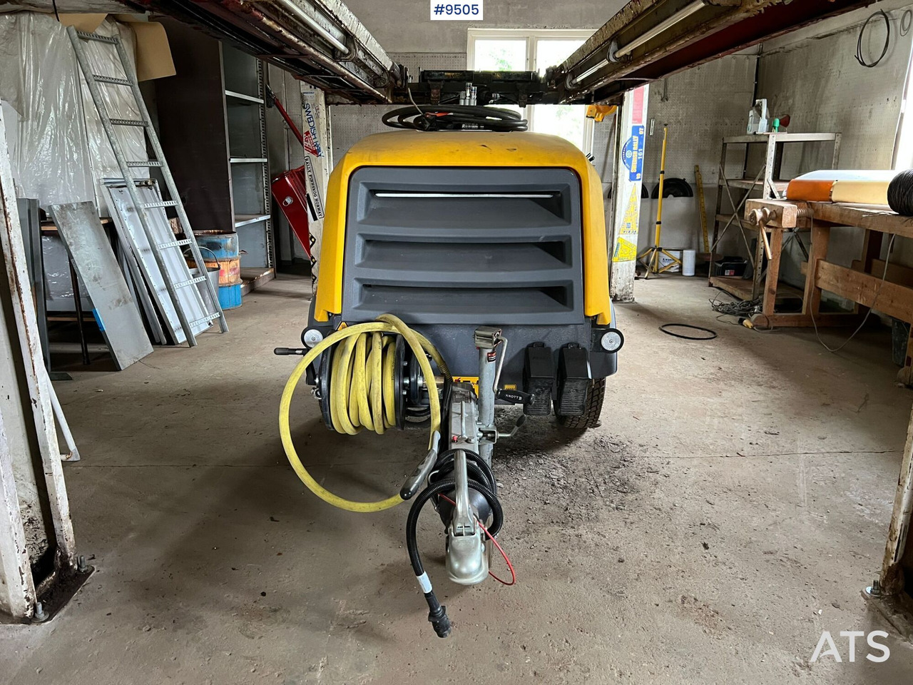 Drilling rig Borriggsutrustning med kompressor, S40 fäste: picture 14