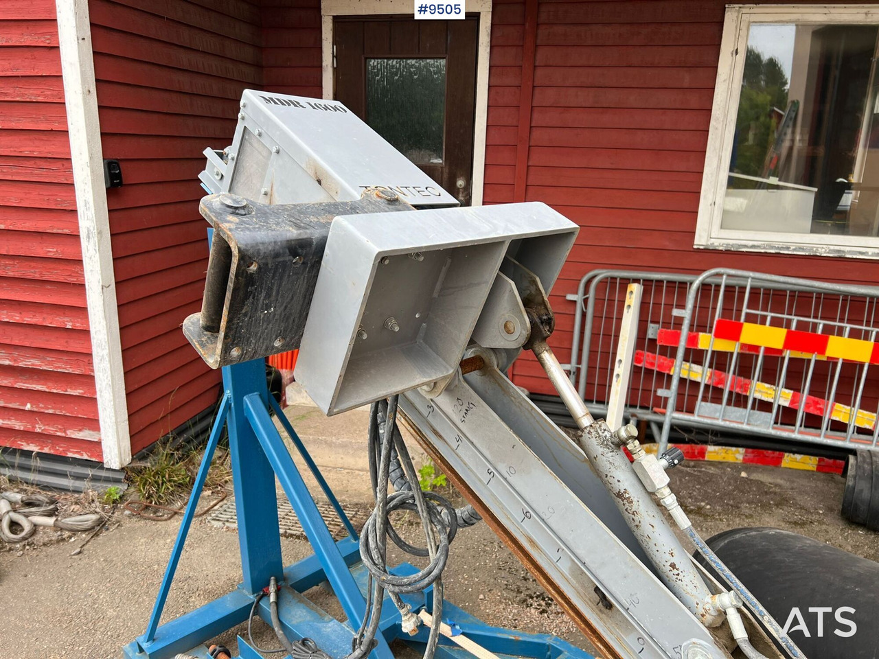 Drilling rig Borriggsutrustning med kompressor, S40 fäste: picture 12