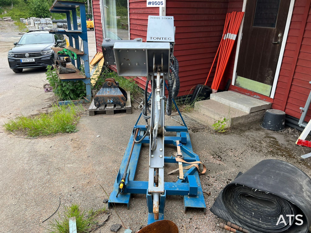 Drilling rig Borriggsutrustning med kompressor, S40 fäste: picture 6