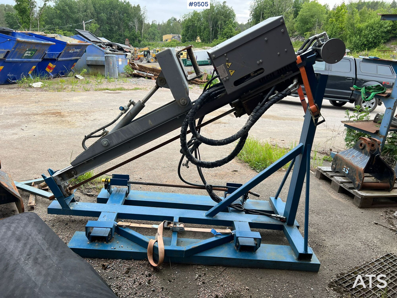 Drilling rig Borriggsutrustning med kompressor, S40 fäste: picture 7