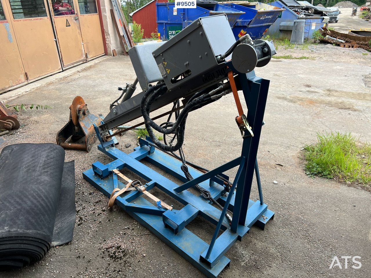 Drilling rig Borriggsutrustning med kompressor, S40 fäste: picture 10