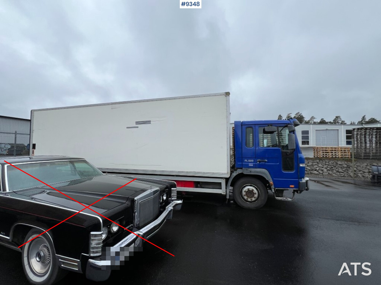 Box truck Box Truck Volvo FL6 4X2 with tail lift: picture 9