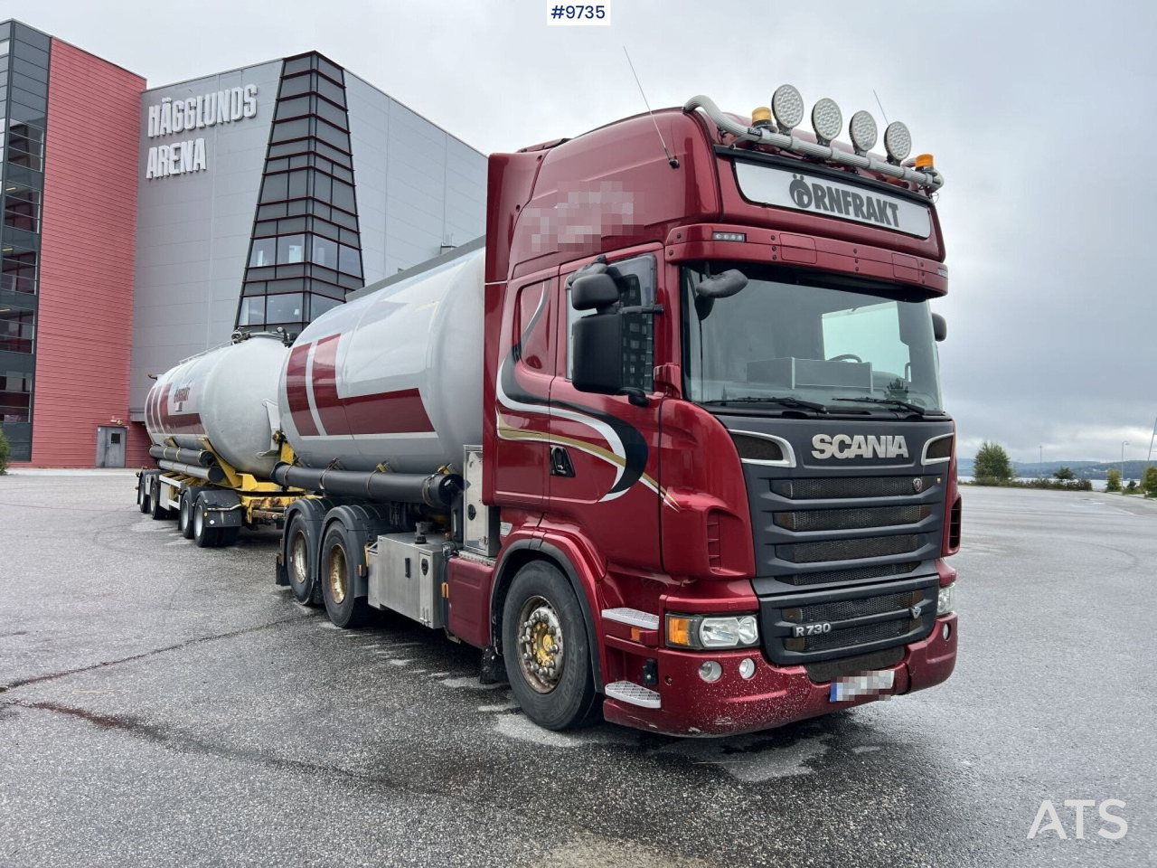 Bulk transport vehicle, Scania R730 with SITE AL-41-TPIK-4AK trailer - Tank truck: picture 4 Bulk transport vehicle, Scania R730 with SITE AL-41-TPIK-4AK trailer - Tank truck: picture 4