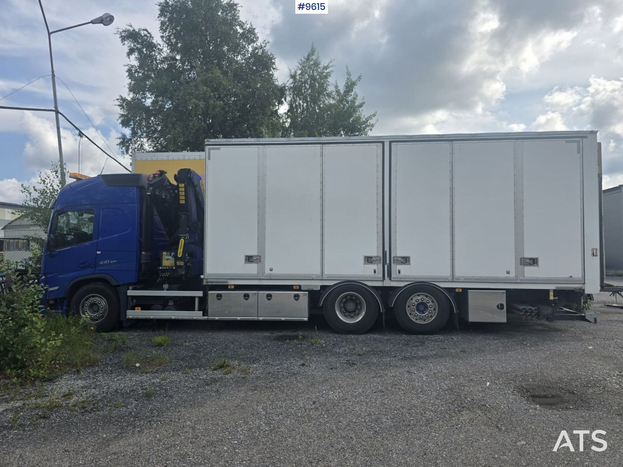 Crane Truck Volvo FM 62TR - Crane truck, Box truck: picture 5 Crane Truck Volvo FM 62TR - Crane truck, Box truck: picture 5