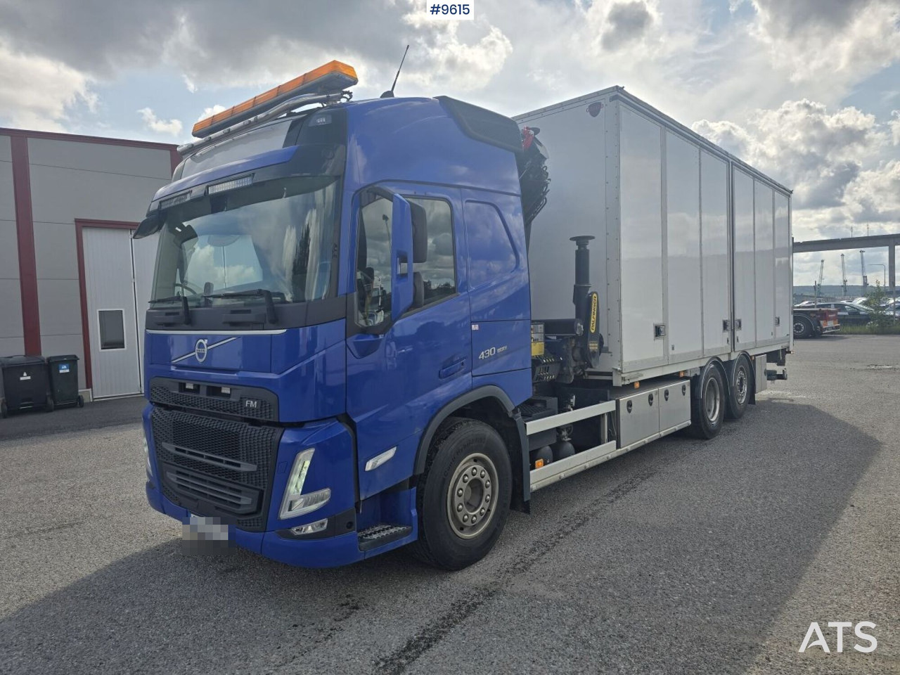 Crane Truck Volvo FM 62TR - Crane truck, Box truck: picture 1 Crane Truck Volvo FM 62TR - Crane truck, Box truck: picture 1