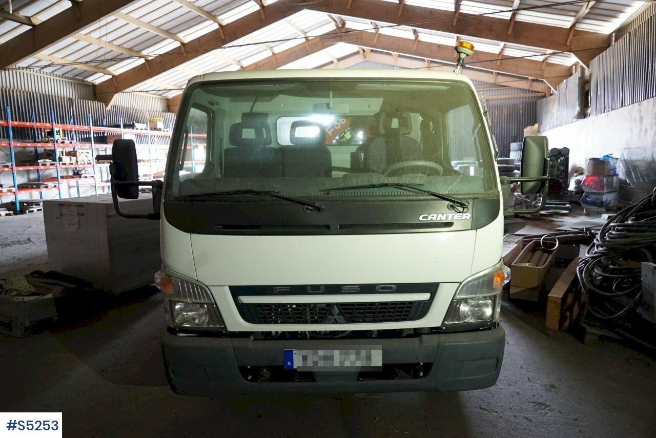 Crane truck Crane truck with flat Mitsubishi Canter 7C15: picture 6