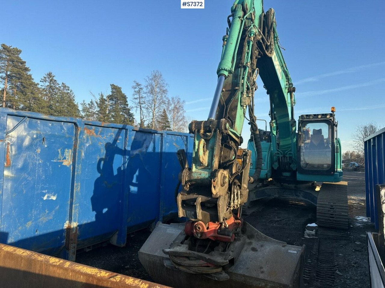 Excavator EXCAVATOR WITH ROTOR, KOBELCO SK270SRLC-5 , DIGGING SYSTEM AND BUCKETS: picture 6