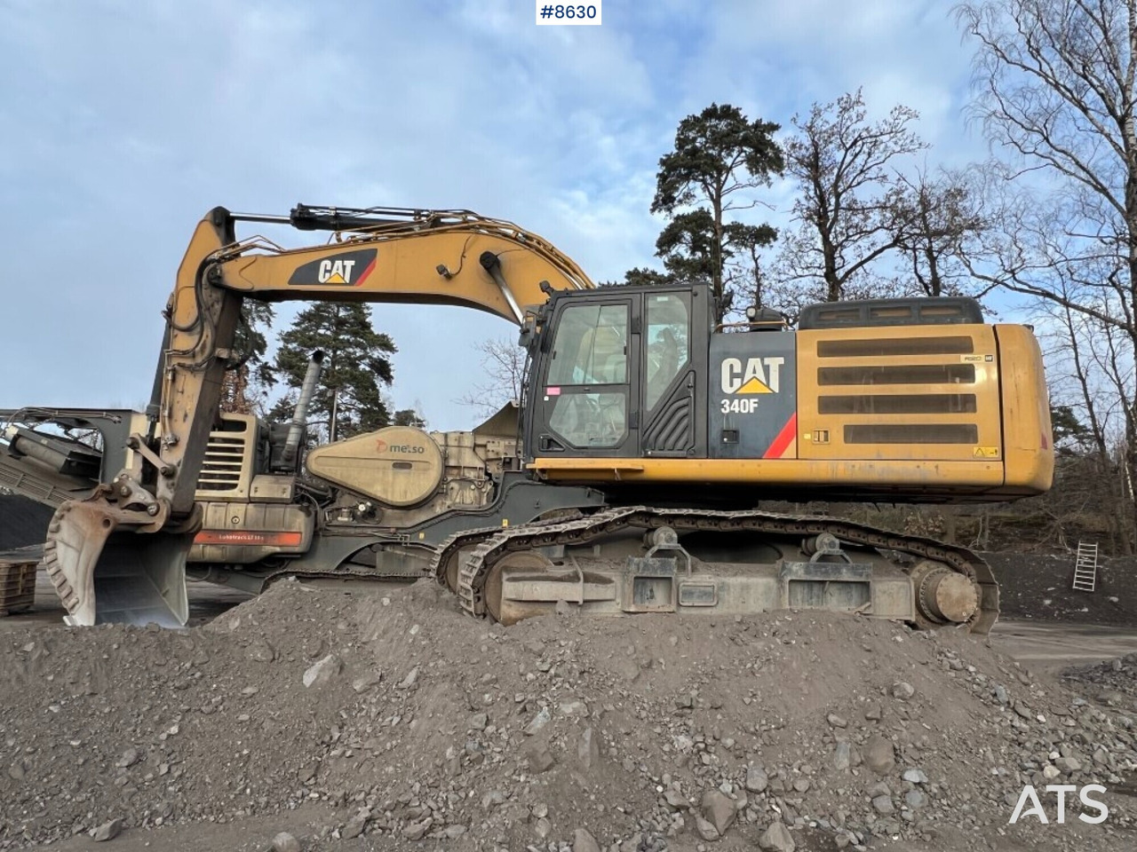 Excavator Cat 340F (SEE VIDEO) - Crawler excavator: picture 2 Excavator Cat 340F (SEE VIDEO) - Crawler excavator: picture 2