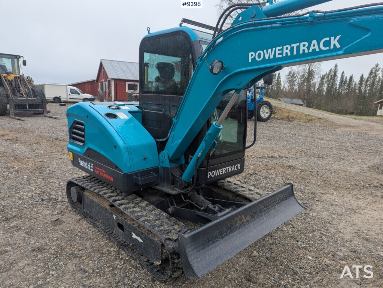 Mini excavator Excavator Powertrack HE 35 with buckets (see video): picture 7
