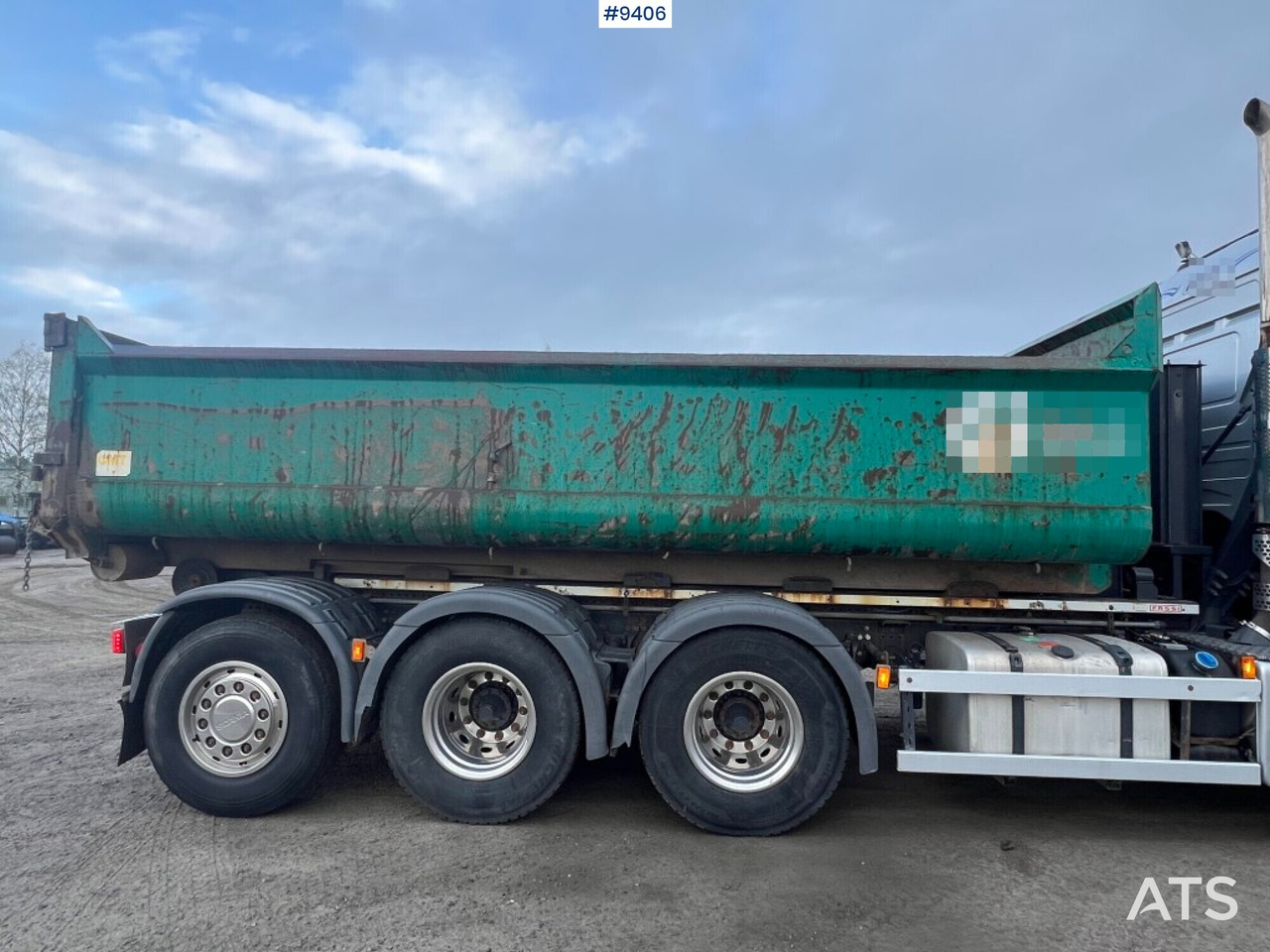Roll-off container Flatbed CMT OPT214 (VIDEO): picture 1