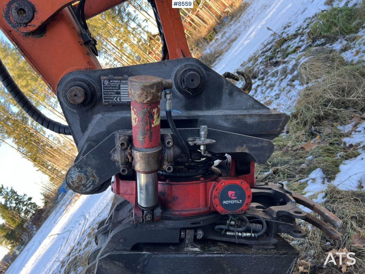 Hitachi ZX130W Wheeled excavator - Wheel excavator: picture 5 Hitachi ZX130W Wheeled excavator - Wheel excavator: picture 5