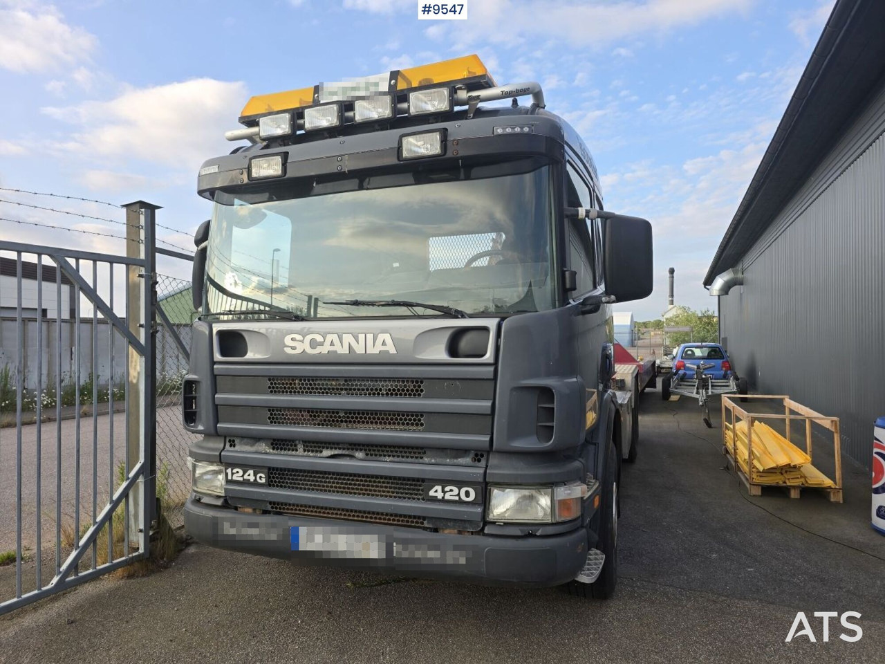 Hook lift truck Hooklift Truck Scania P124 6x2: picture 7