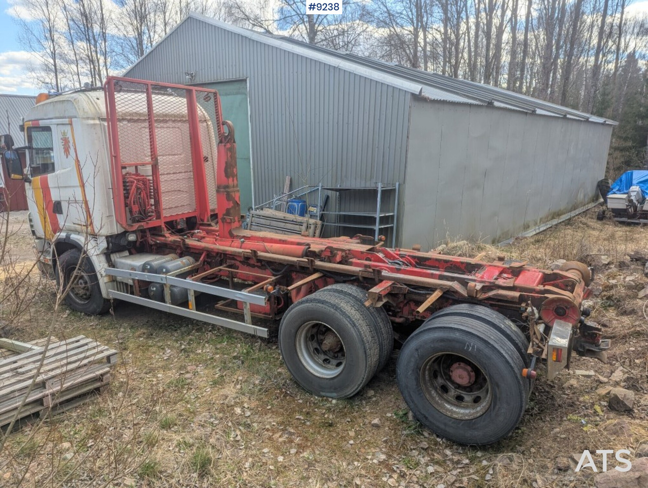 Hooklift Truck Scania R164 - Rep Object - Hook lift truck: picture 3 Hooklift Truck Scania R164 - Rep Object - Hook lift truck: picture 3
