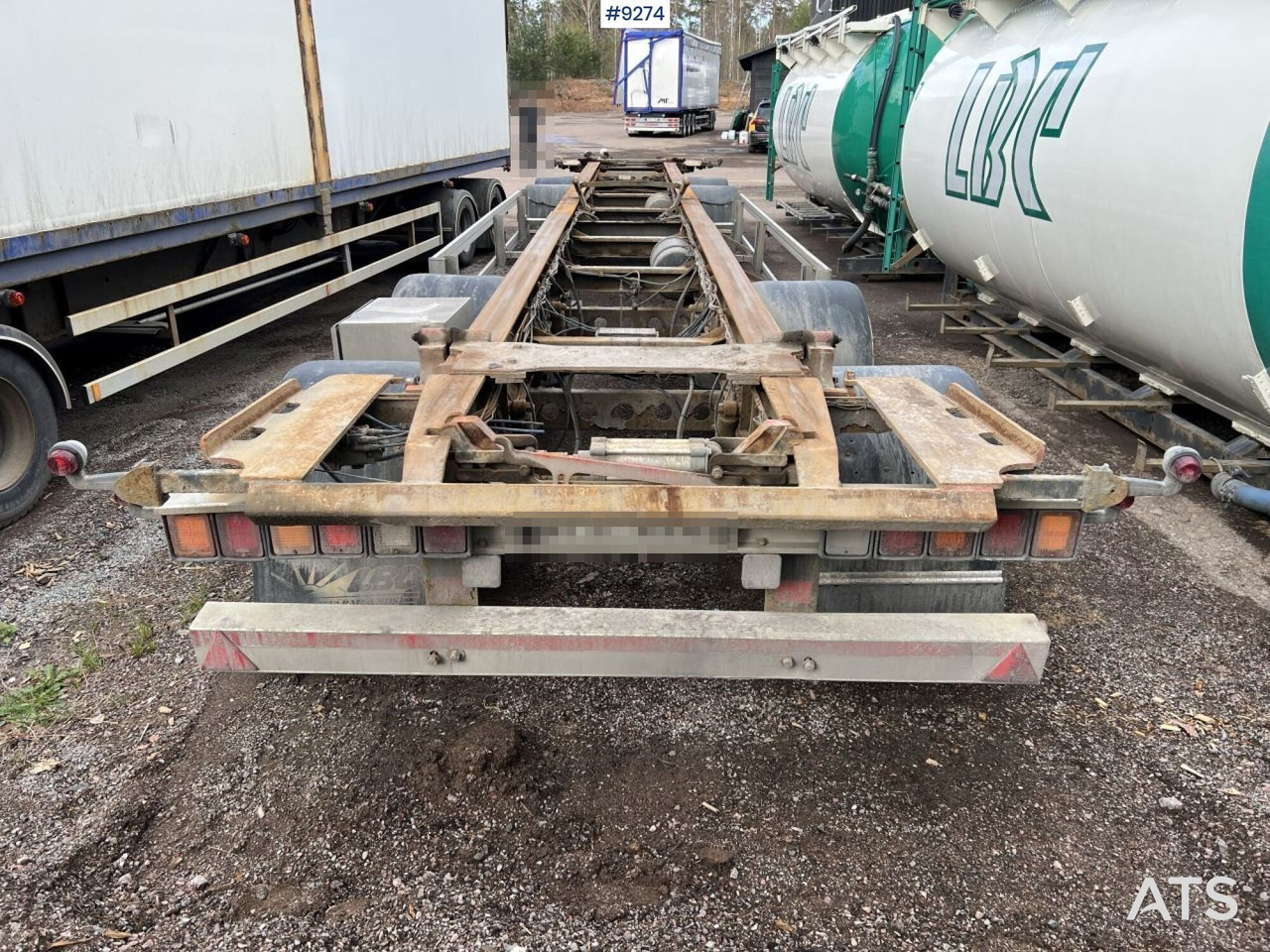 Chassis trailer Kilafors Swap body trailer: picture 11