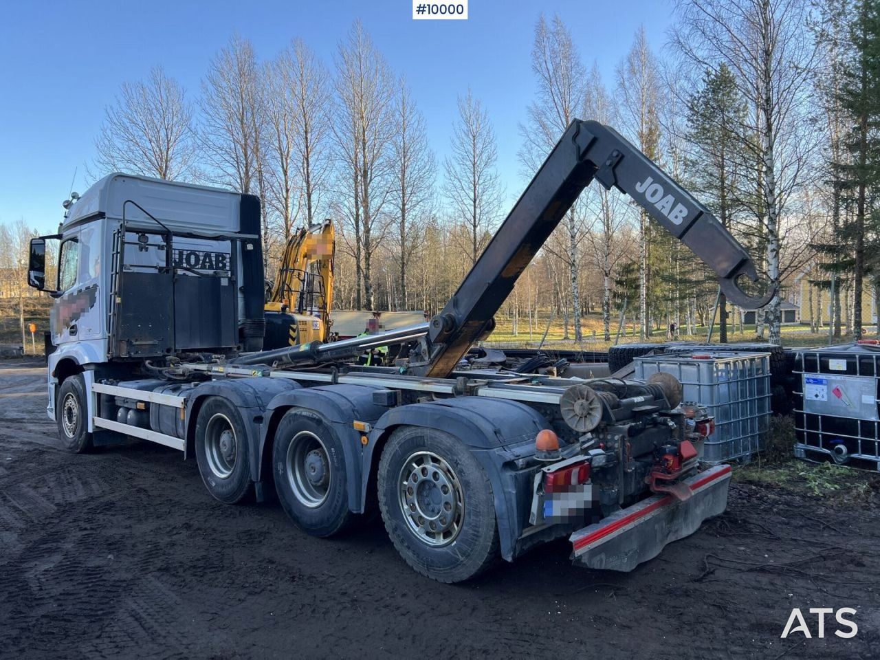 MERCEDES-BENZ AROCS 3251 Hook Truck with tridem body - Hook lift truck: picture 4 MERCEDES-BENZ AROCS 3251 Hook Truck with tridem body - Hook lift truck: picture 4