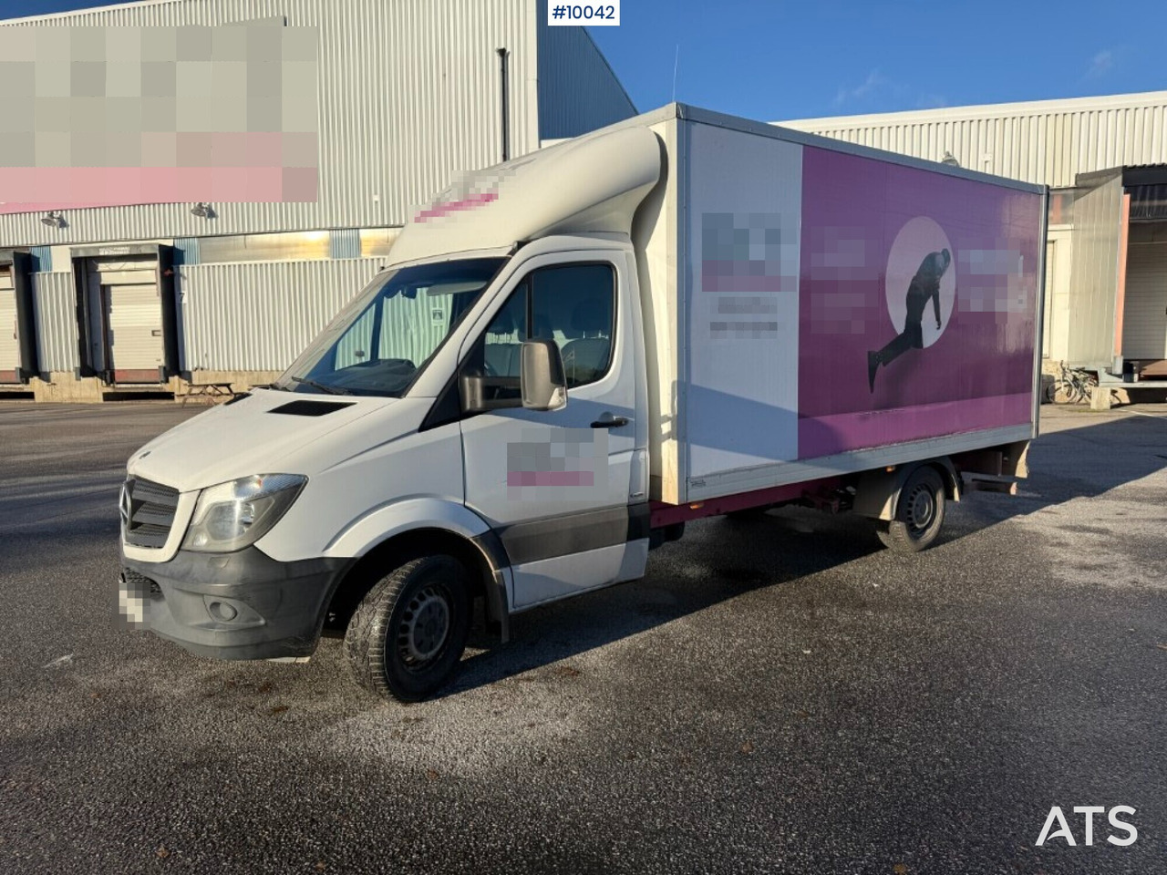 Mercedes Benz Sprinter with tail lift - Box van: picture 1 Mercedes Benz Sprinter with tail lift - Box van: picture 1