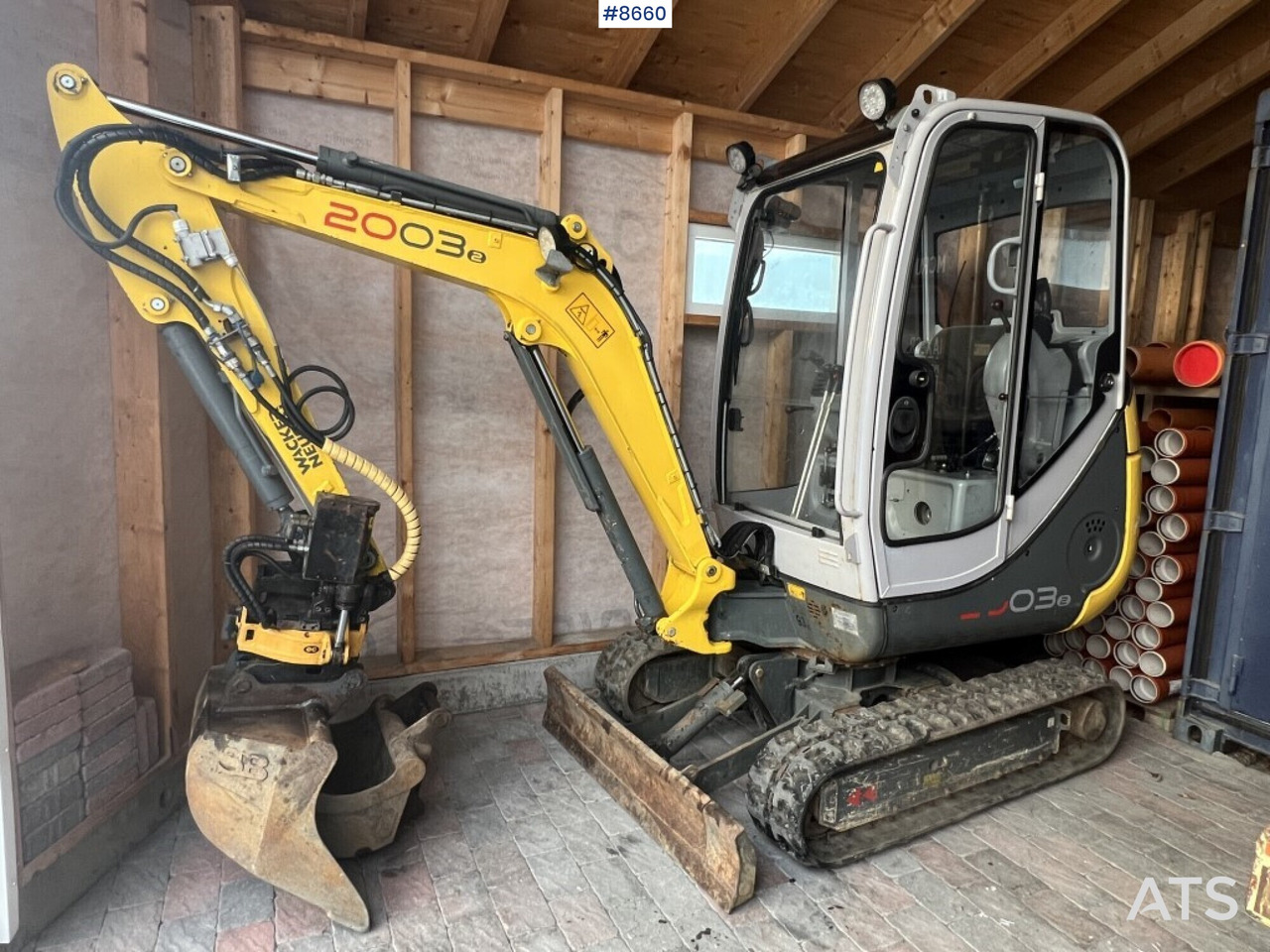 Mini excavator - Wacker Neuson 2003RD - Excavator: picture 1 Mini excavator - Wacker Neuson 2003RD - Excavator: picture 1