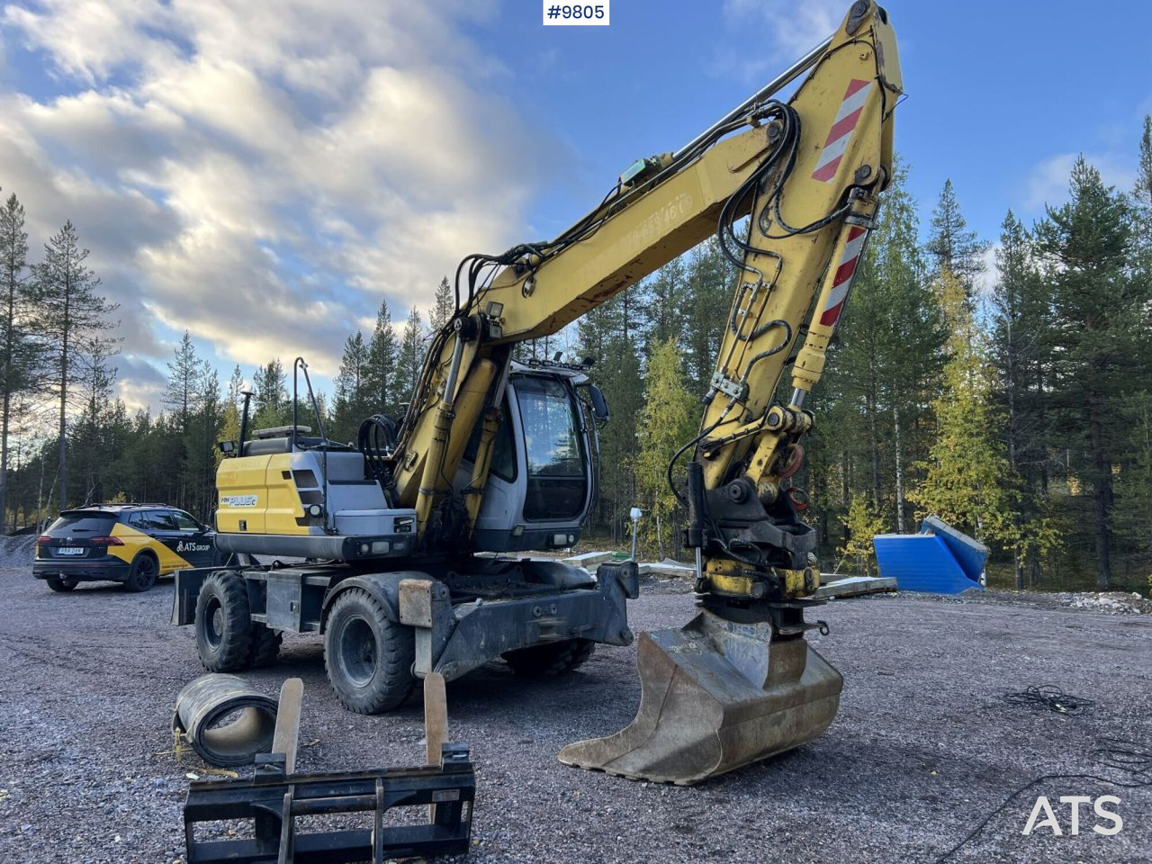 New Holland, MH-Plus-C Wheel excavator with excavation system, rotor, and grader bucket - Wheel excavator: picture 1 New Holland, MH-Plus-C Wheel excavator with excavation system, rotor, and grader bucket - Wheel excavator: picture 1