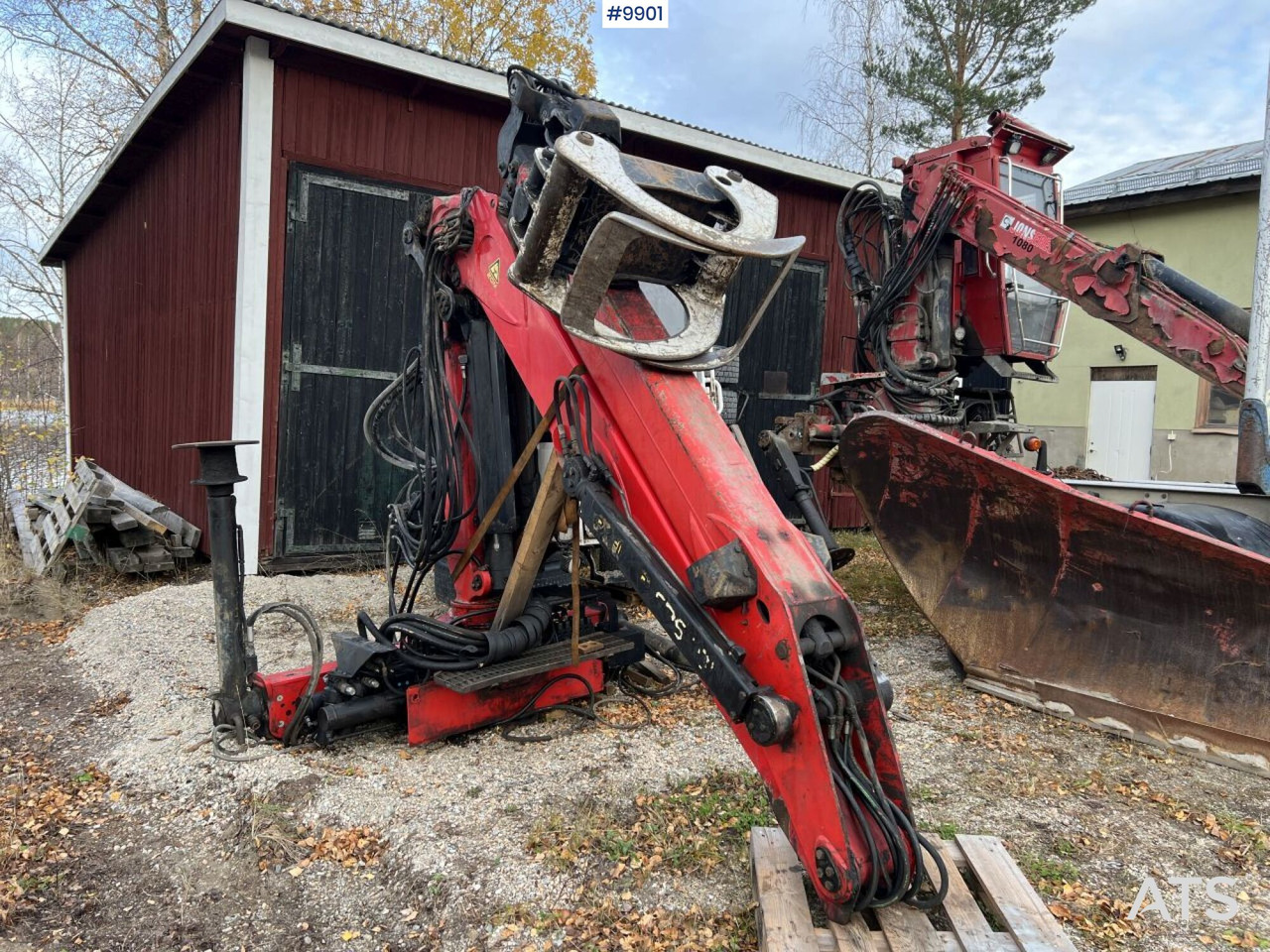 PALFINGER EPSILON M110 Timber crane with double jibs - Loader crane: picture 3 PALFINGER EPSILON M110 Timber crane with double jibs - Loader crane: picture 3