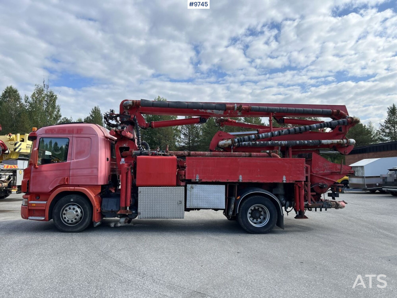Scania P230 with Concrete pump - Concrete pump truck: picture 3 Scania P230 with Concrete pump - Concrete pump truck: picture 3