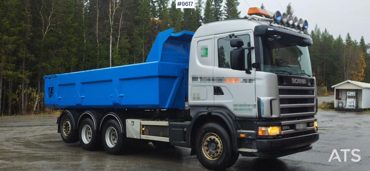 Scania R124 tridem with LAXO quick release - Concrete mixer truck: picture 2 Scania R124 tridem with LAXO quick release - Concrete mixer truck: picture 2