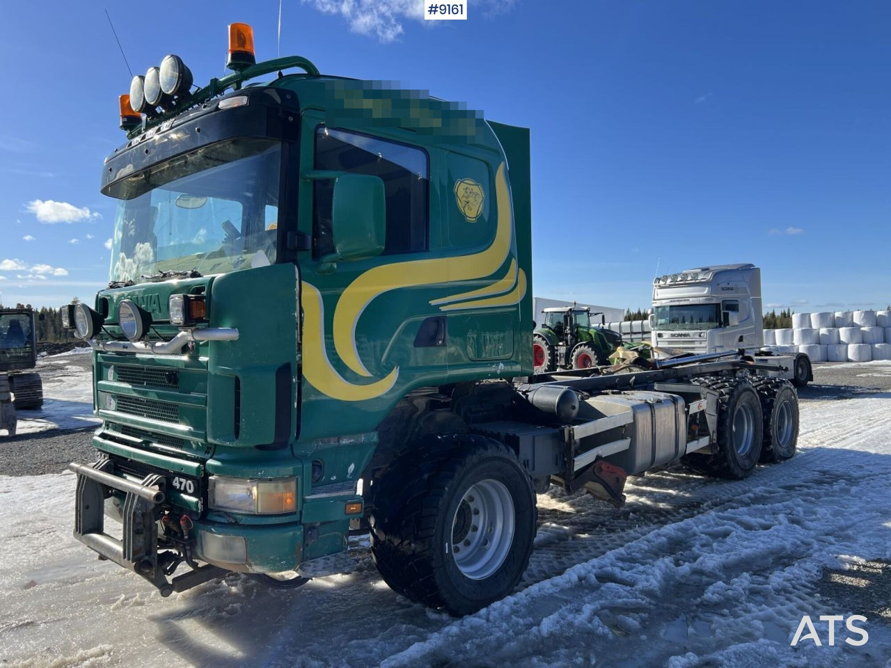 Scania R124 with cameleont quick lock, underbite and plow attachments - Cab chassis truck: picture 2 Scania R124 with cameleont quick lock, underbite and plow attachments - Cab chassis truck: picture 2
