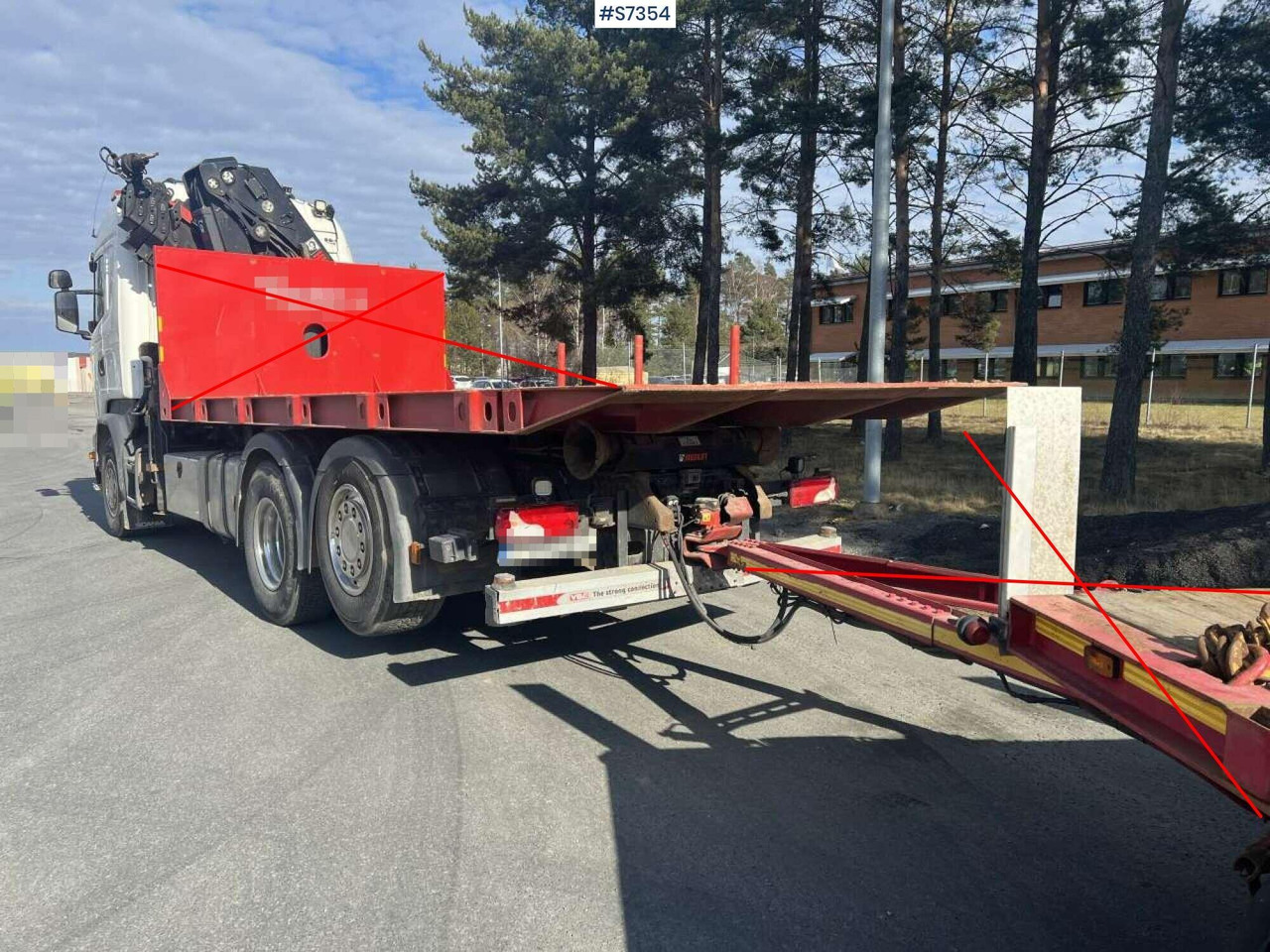 Scania R410 LB 6x2 Crane truck with Hiab crane and multilift axle - Hook lift truck, Crane truck: picture 3 Scania R410 LB 6x2 Crane truck with Hiab crane and multilift axle - Hook lift truck, Crane truck: picture 3