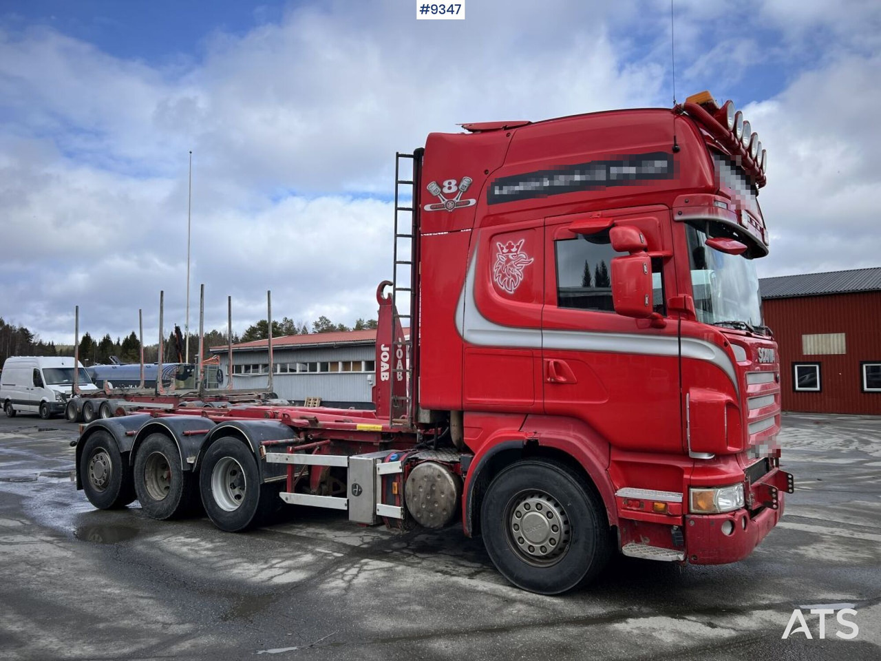 Scania R500 Tridem Hooklift (VIDEO) - Hook lift truck: picture 2 Scania R500 Tridem Hooklift (VIDEO) - Hook lift truck: picture 2