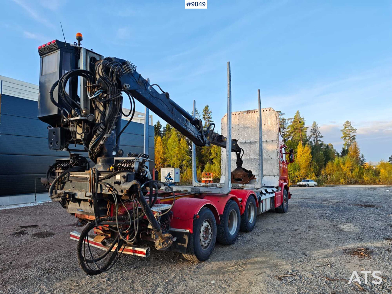 Scania R730 Tridem Timber Truck with Loglift F125S Crane (VIDEO) - Timber truck, Crane truck: picture 5 Scania R730 Tridem Timber Truck with Loglift F125S Crane (VIDEO) - Timber truck, Crane truck: picture 5