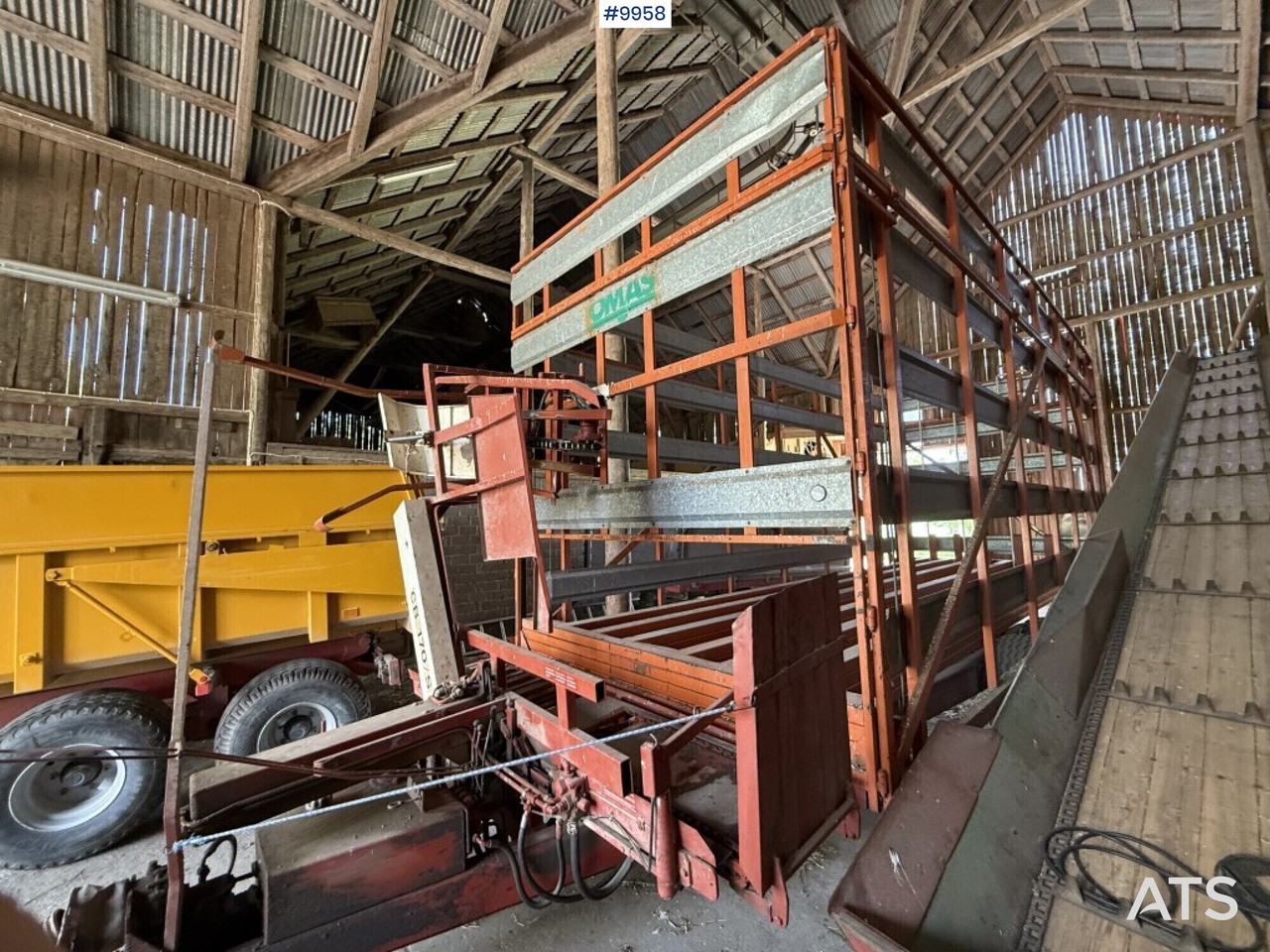 Self-loading trailer small bale Omas CB170 S - Silage equipment, Trailer: picture 3 Self-loading trailer small bale Omas CB170 S - Silage equipment, Trailer: picture 3