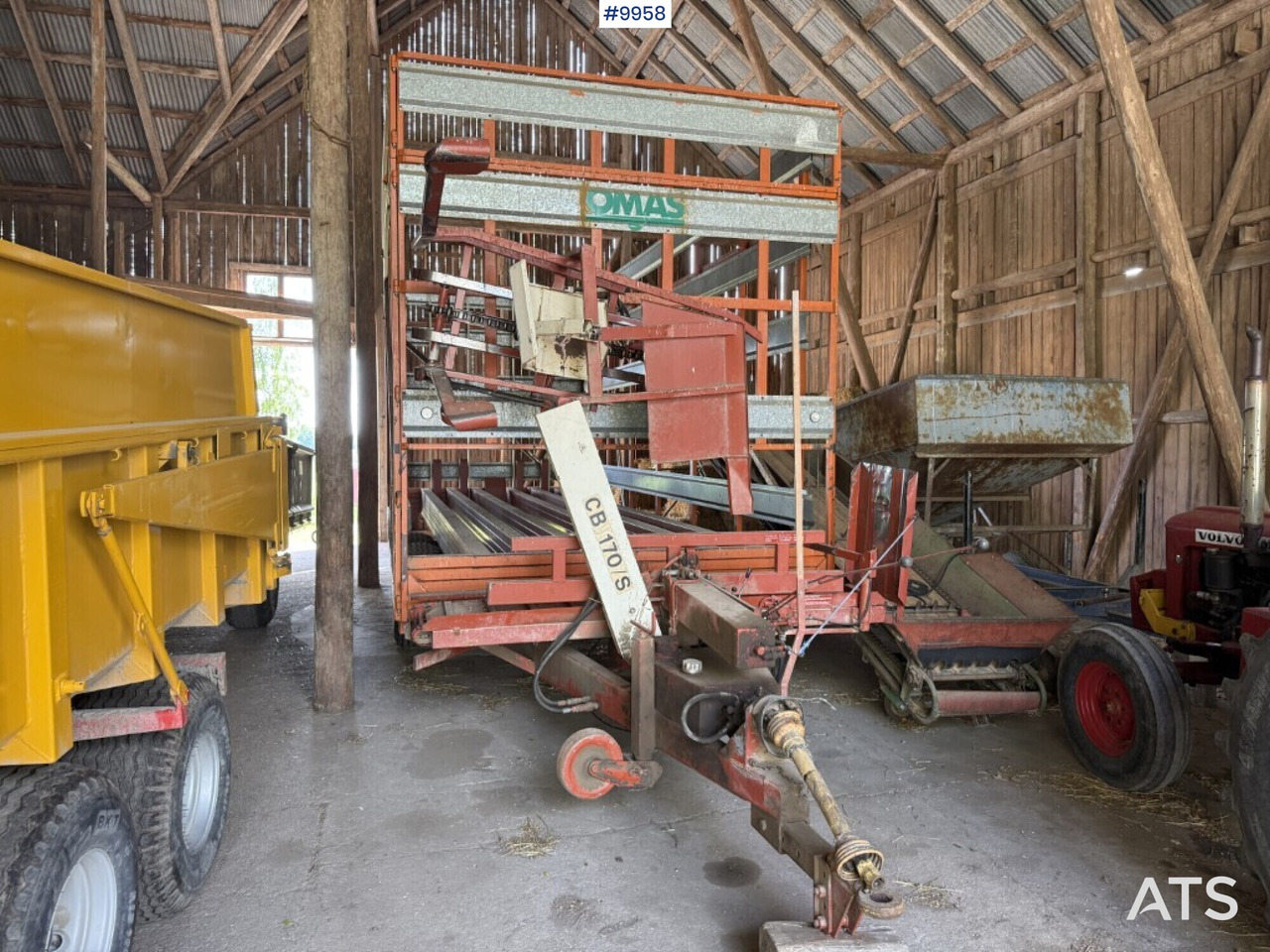 Self-loading trailer small bale Omas CB170 S - Silage equipment, Trailer: picture 2 Self-loading trailer small bale Omas CB170 S - Silage equipment, Trailer: picture 2