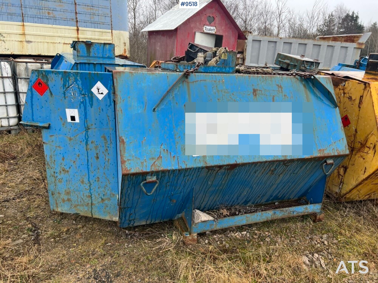 Tank diesel - 1,5 cubic - J-O Fherm dumper - Storage tank: picture 2 Tank diesel - 1,5 cubic - J-O Fherm dumper - Storage tank: picture 2