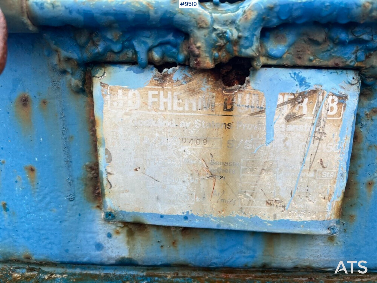Tank diesel - 1,5 cubic - J-O Fherm dumper - Storage tank: picture 5 Tank diesel - 1,5 cubic - J-O Fherm dumper - Storage tank: picture 5