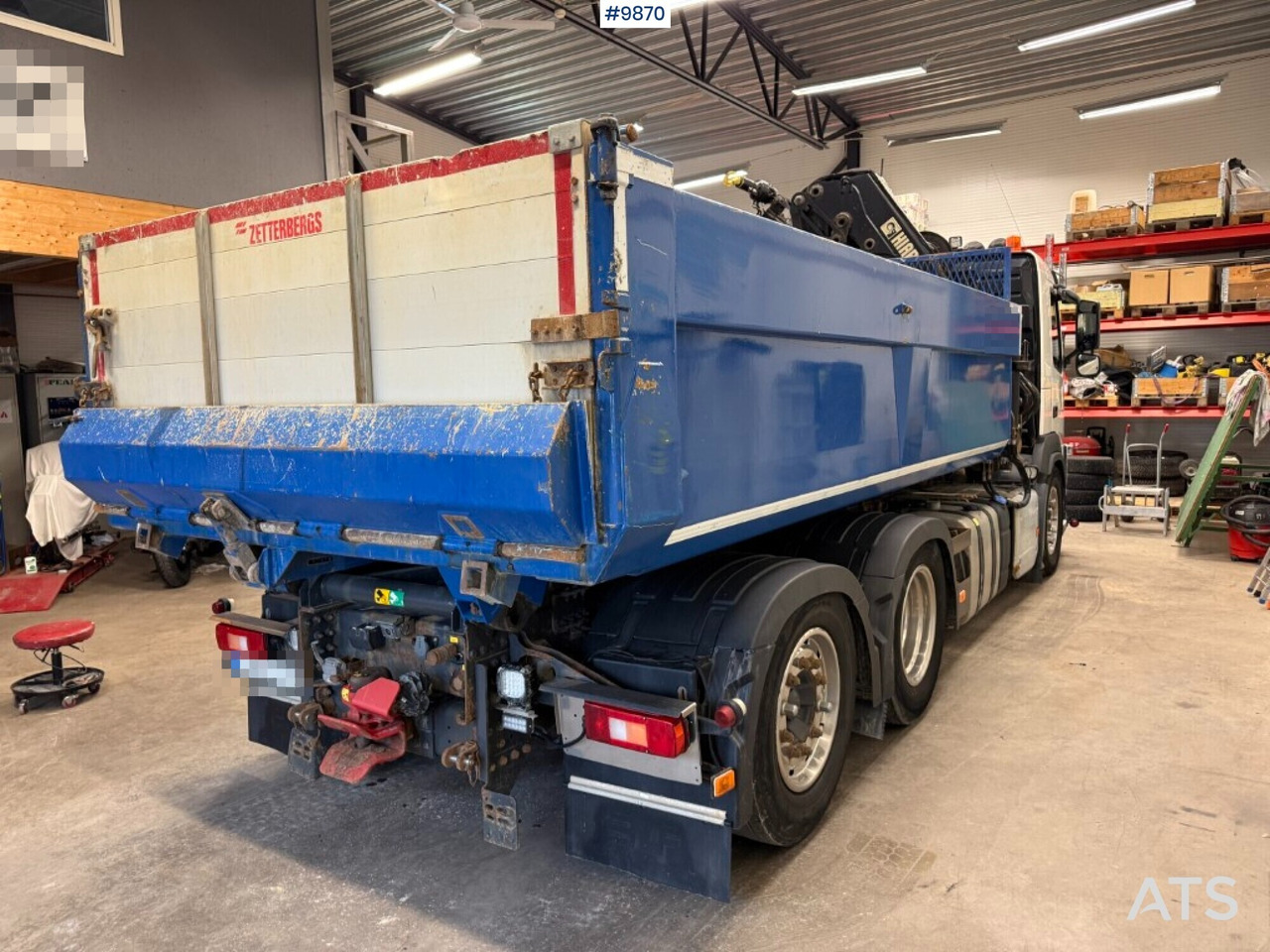 Tipper / Crane truck Volvo FM 420 6x2 - Tipper, Crane truck: picture 4 Tipper / Crane truck Volvo FM 420 6x2 - Tipper, Crane truck: picture 4