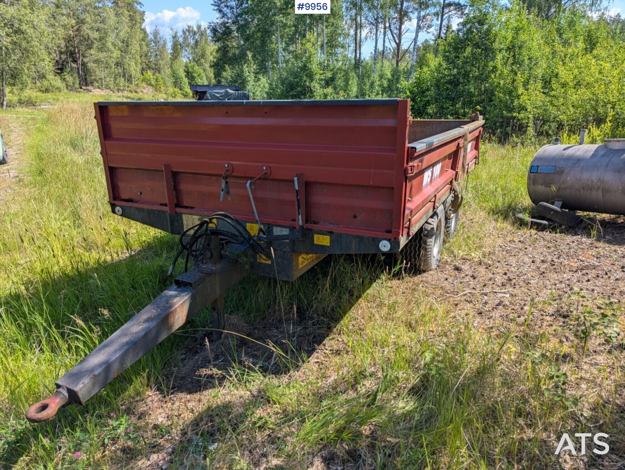 Tipper Weckman WS100 - Tipper trailer: picture 2 Tipper Weckman WS100 - Tipper trailer: picture 2