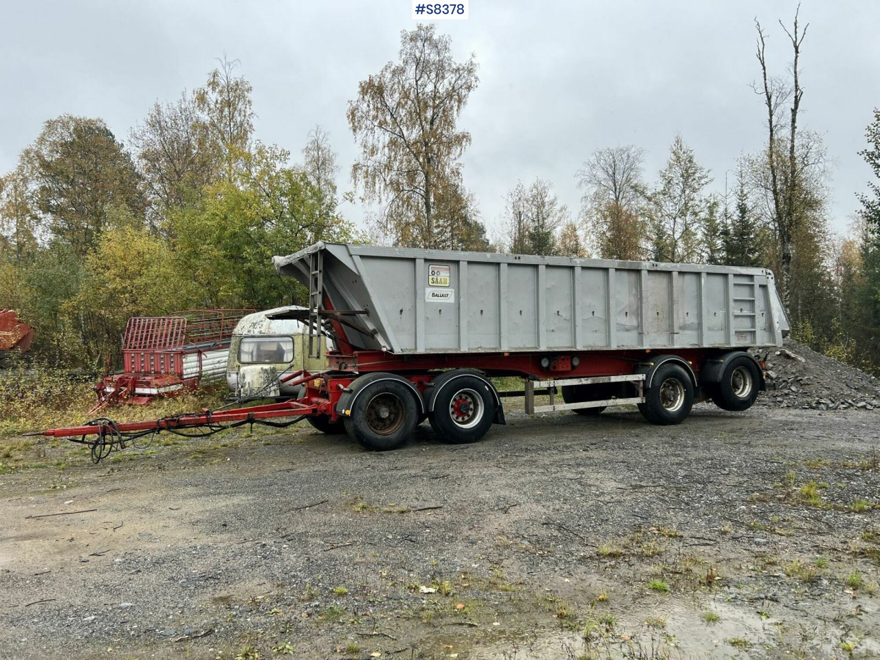 Tipper trailer, Fruehauf TP-87 with dump body Benalu - Tipper trailer: picture 2 Tipper trailer, Fruehauf TP-87 with dump body Benalu - Tipper trailer: picture 2
