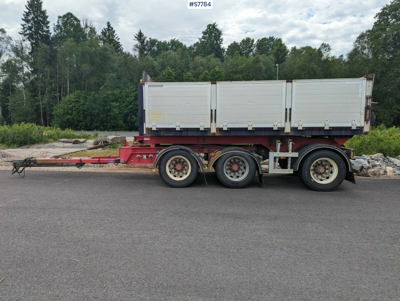 Tipper trailer GEHAB 3-axlat - Tipper trailer: picture 1 Tipper trailer GEHAB 3-axlat - Tipper trailer: picture 1