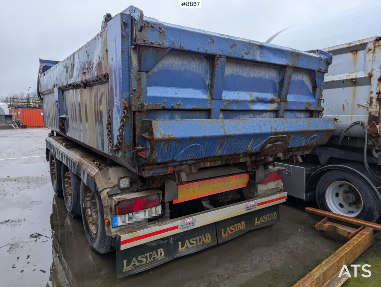 Tipper wagon Istrail TN144 3-axle - Tipper trailer: picture 1 Tipper wagon Istrail TN144 3-axle - Tipper trailer: picture 1