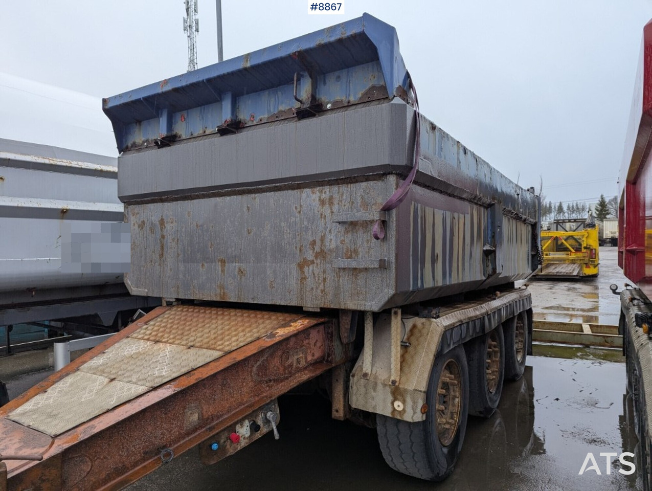 Tipper wagon Istrail TN144 3-axle - Tipper trailer: picture 2 Tipper wagon Istrail TN144 3-axle - Tipper trailer: picture 2