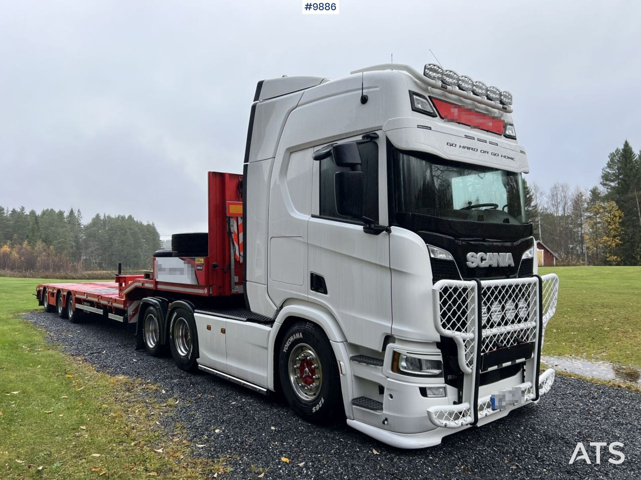 Scania R500 Tractor unit with Doll S3L Trombone Trailer - Tractor unit, Low loader semi-trailer: picture 1 Scania R500 Tractor unit with Doll S3L Trombone Trailer - Tractor unit, Low loader semi-trailer: picture 1