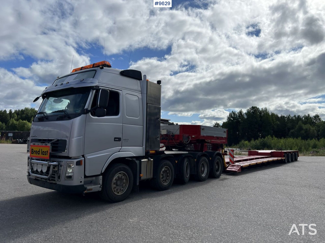 Volvo FH16 5-axle tractor unit, GOLDHOFER STZ-VL 4-41/80 trailer - Tractor unit, Low loader semi-trailer: picture 1 Volvo FH16 5-axle tractor unit, GOLDHOFER STZ-VL 4-41/80 trailer - Tractor unit, Low loader semi-trailer: picture 1