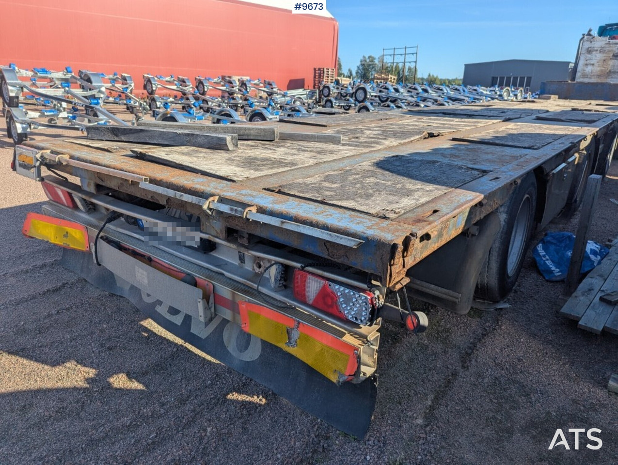Trailer Närko - Dropside/ Flatbed semi-trailer: picture 5 Trailer Närko - Dropside/ Flatbed semi-trailer: picture 5