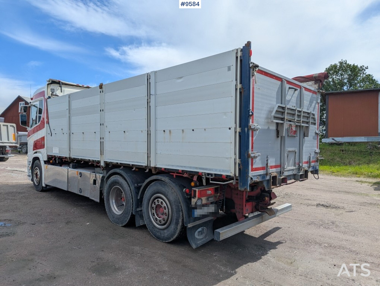 Truck / Grain truck Scania R580 6X2 - Box truck: picture 3 Truck / Grain truck Scania R580 6X2 - Box truck: picture 3