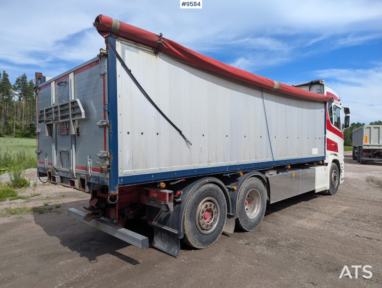 Truck / Grain truck Scania R580 6X2 - Box truck: picture 5 Truck / Grain truck Scania R580 6X2 - Box truck: picture 5