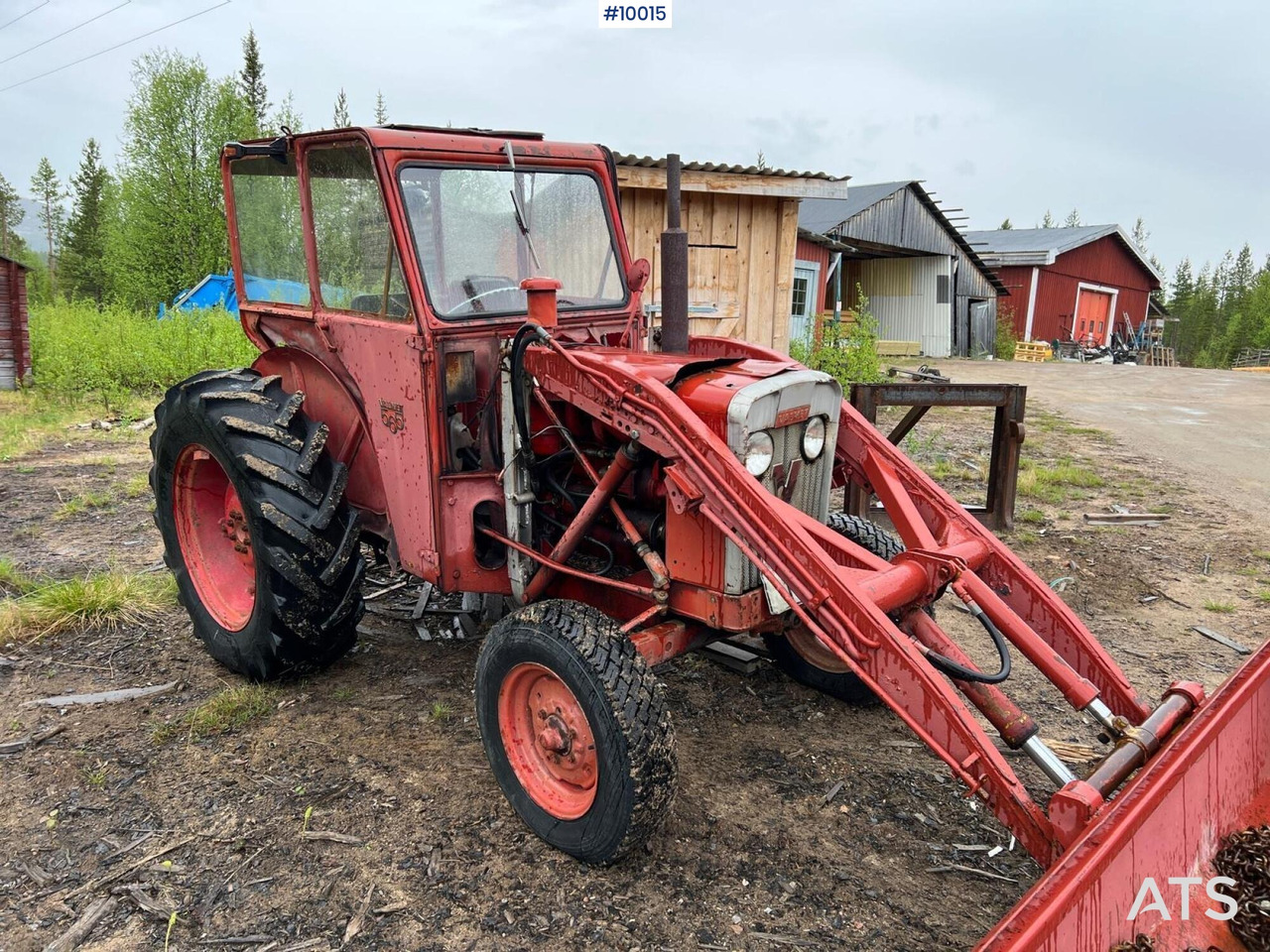 VALMET 565 Tractor with bucket (VIDEO) - Farm tractor: picture 5 VALMET 565 Tractor with bucket (VIDEO) - Farm tractor: picture 5