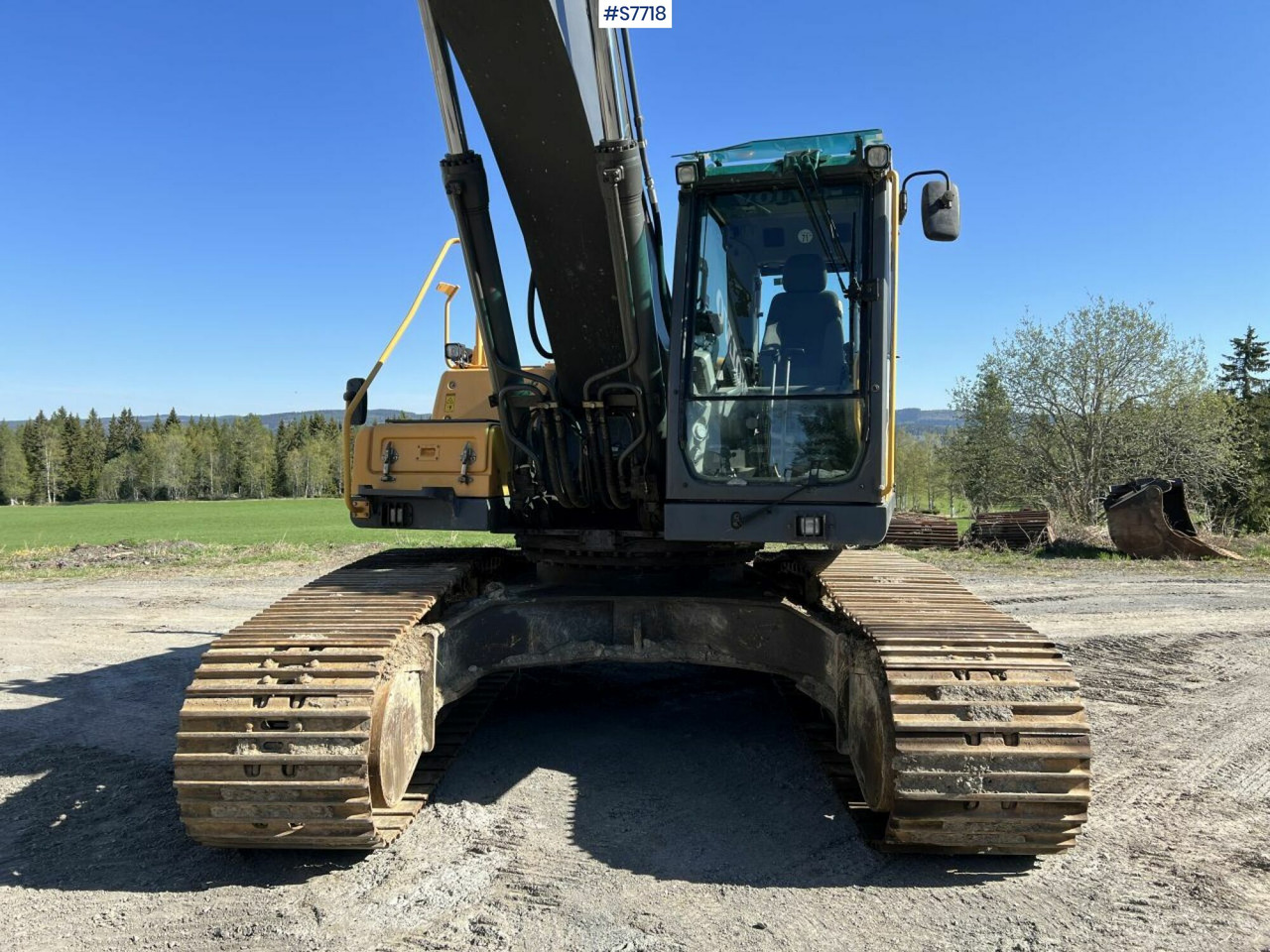 Excavator VOLVO EC 290 CL WITH DIGGING SYSTEM AND GEAR (SEE VIDEO): picture 11