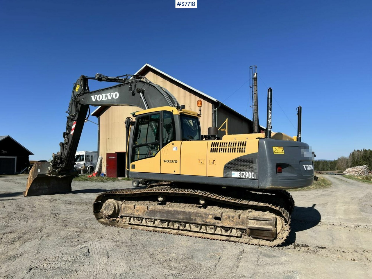 VOLVO EC 290 CL WITH DIGGING SYSTEM AND GEAR (SEE VIDEO) - Excavator: picture 3 VOLVO EC 290 CL WITH DIGGING SYSTEM AND GEAR (SEE VIDEO) - Excavator: picture 3