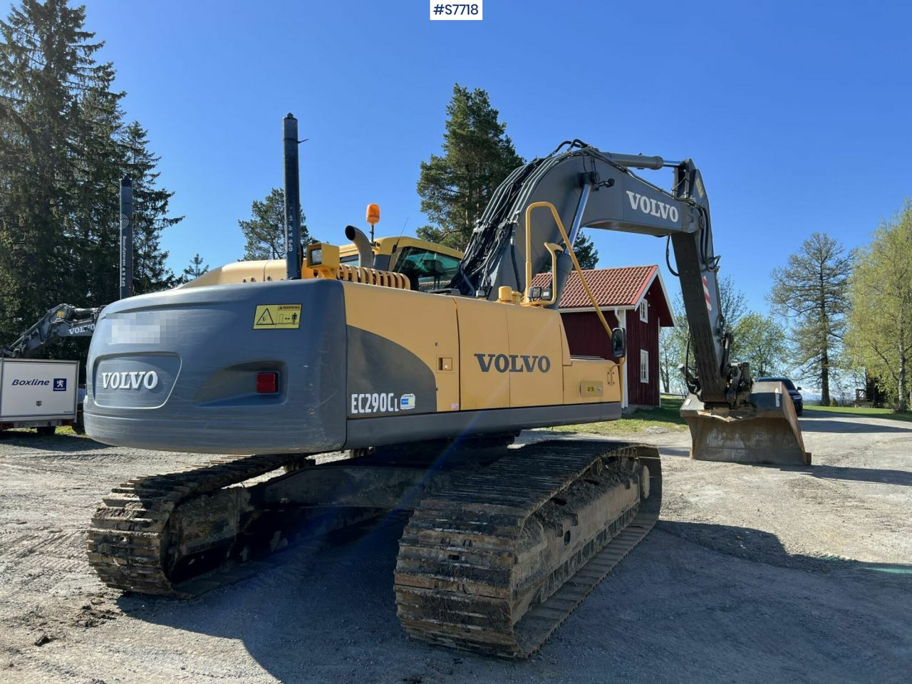 Excavator VOLVO EC 290 CL WITH DIGGING SYSTEM AND GEAR (SEE VIDEO): picture 6