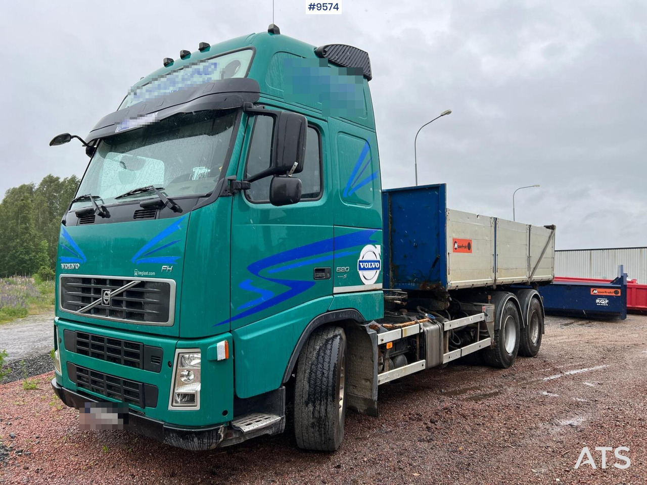 Volvo FH 520 6X4 Quick lock with flatbed - Dropside/ Flatbed truck: picture 1 Volvo FH 520 6X4 Quick lock with flatbed - Dropside/ Flatbed truck: picture 1